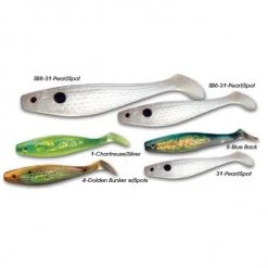 Soft Plastics Tsunami Holographic Shad Bodies