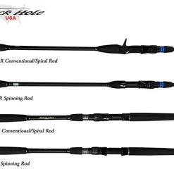 Jigging Casting Rods Black Hole USA Charter Special Spinning Rods