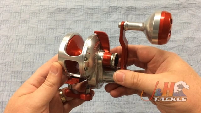 Conventional Reels Accurate Boss Valiant BV2-500N Two-Speed Lever Drag Reels - Image 4