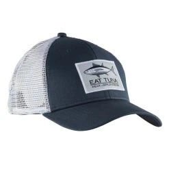 Hats Grundens Eat Tuna Trucker Hat Dark Slate