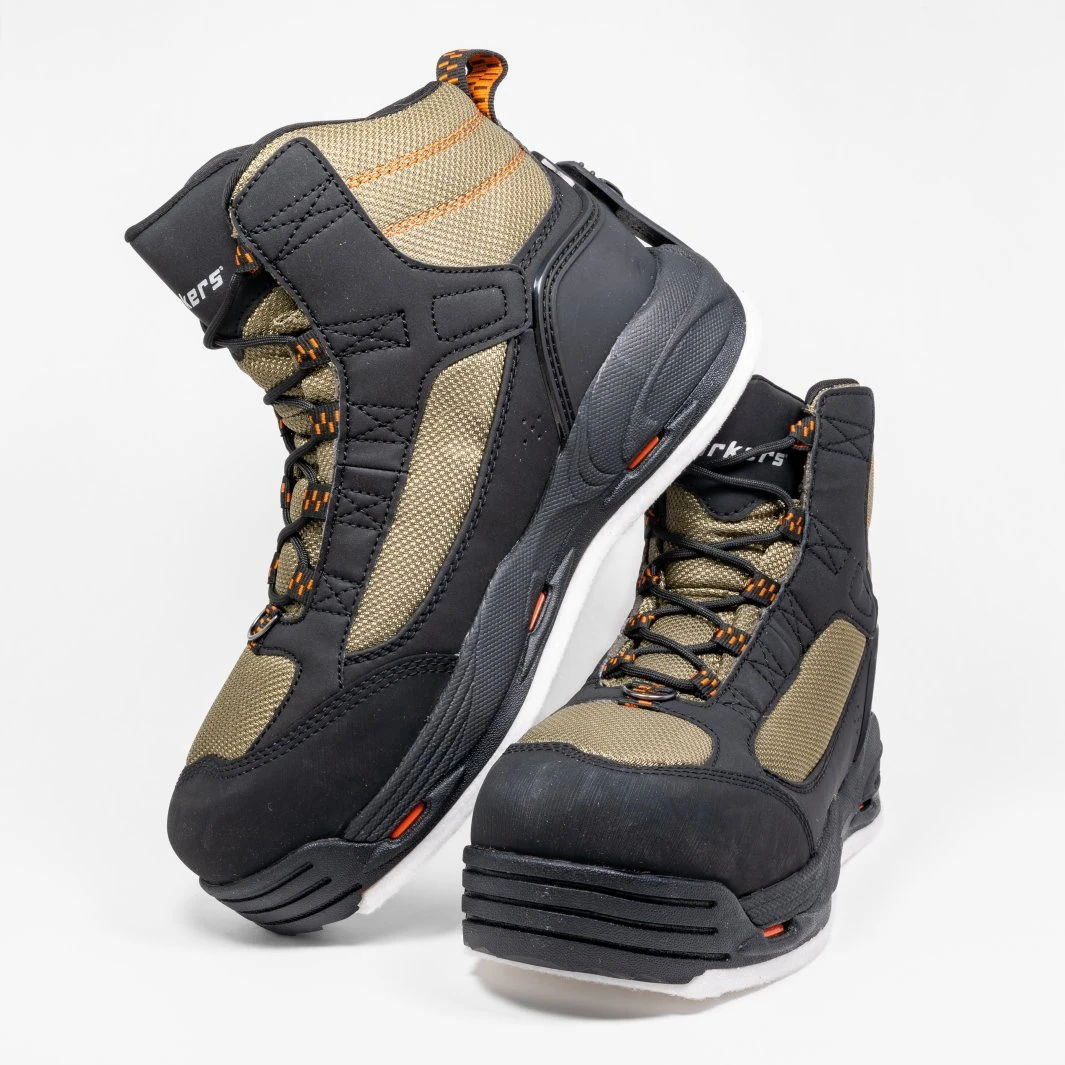 Footwear Korkers Greenback Wading Boots With Studded Sole