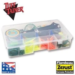Storage Boxes Flambeau Outdoors Tuff Tainer Double Deep 3-Partitions/3 Zerust Dividers