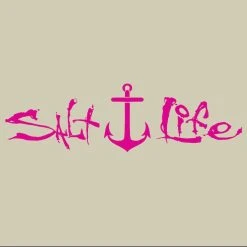 Decals Salt Life Signature Anchor Decal