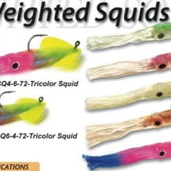 Soft Plastics Tsunami Soft Plastic Weighted Squids