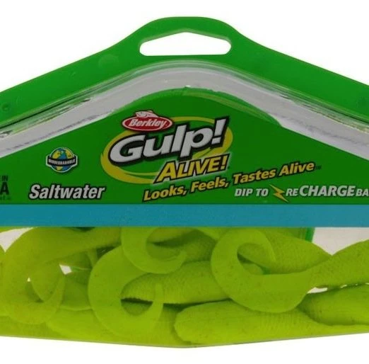 Soft Plastics Berkley Gulp! Alive Swimming Mullet - Image 2