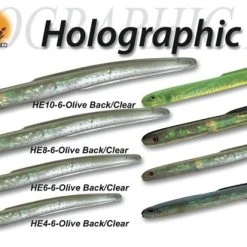 Soft Plastics Tsunami Holographic Eels